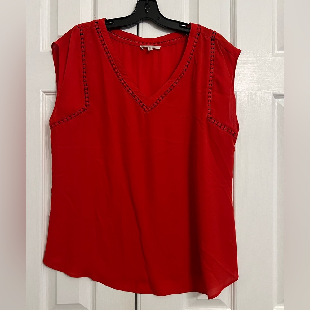 41 Hawthornerne from stitch fix red blouse size XL great condition